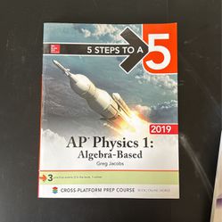  5 Steps to a 5, AP Physics 1 2019
