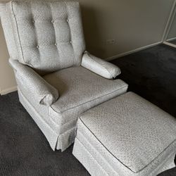 Chair And Ottoman 