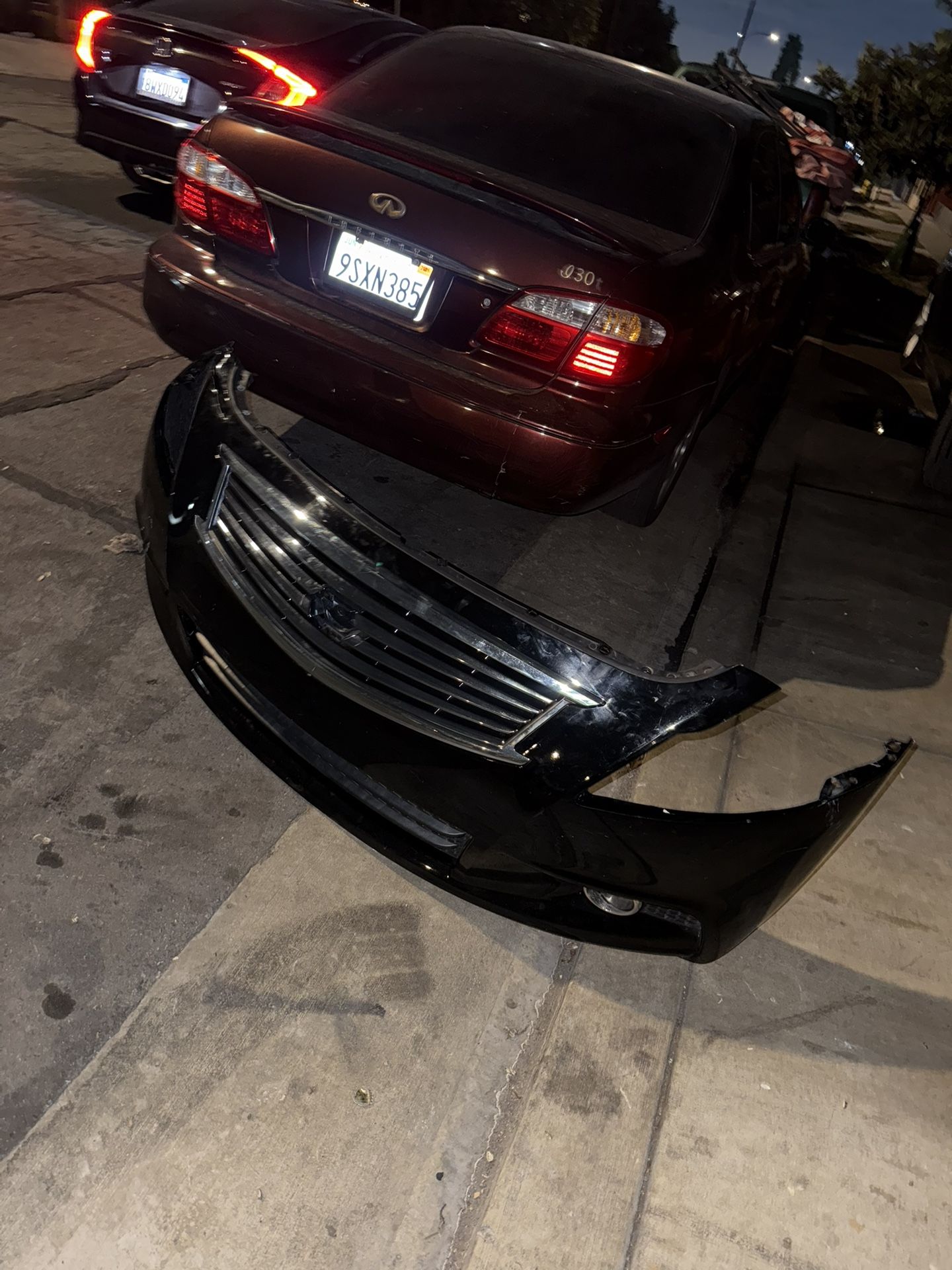 g37 sport bumper