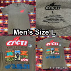 Travis Scott Cacti Seltzer Green T-Shirt Men’s Size Large