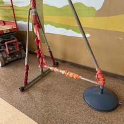 Basketball Goal On Wheels  100.00 More If Deliver 