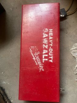 Milwaukee Heavy-Duty Sawzall with Metal Case
