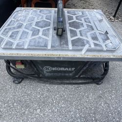 Kobalt Tile Cutter Machine