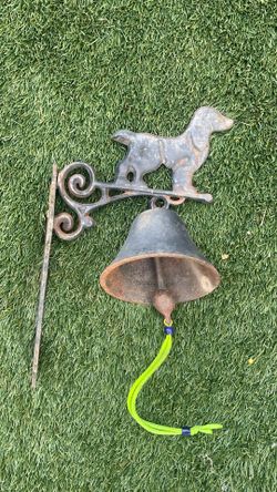 Cast Iron Dog Bell