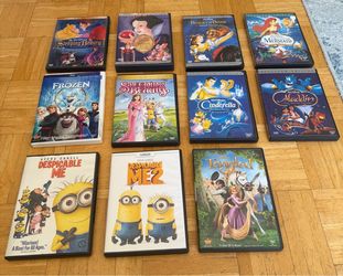 Disney & Illumination DVD Collection. Includes 9 Disney Classics!
