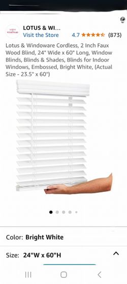 Window Blinds-2" Faux Wood