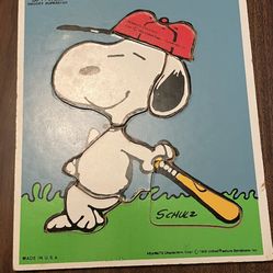 Vintage Peanuts Snoopy Puzzle 1950s 