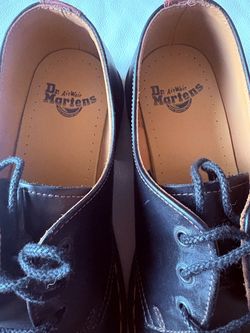 Dr. Martens AirWair Black Leather Oxford Shoes 11