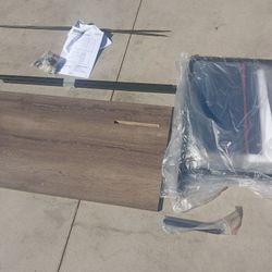 39.4" Computer Desk With Storage Bag