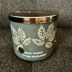 Sweet Whiskey 3-Wick Candle