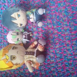 Various Anime Plushies