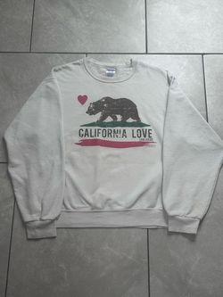 California Love San Diego Bear Crewneck Sweatshirt (Size Medium)