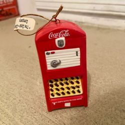Antique Coca Cola Ornament 