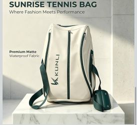 tennis racket backpacktennis backpacktennis bagtennis bags for womentennis bag backpackTennis Badminton Racket BackpackPU Synthetic LeatherSports Styl