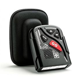 LCD Red 360° rotatable clip, adjustable view‑angle, fast insert‑pull. Tunable mic sensitivity,6‑level buzzer logs split & total time.