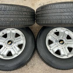 Silverado 18 Inch Chevy Wheels And Tires 6 Lug 