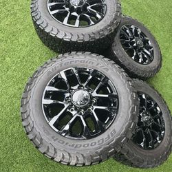 4 NEW 2026 CHEVROLET 2500 WHEELS&TIRES BFG KM3 $2200