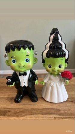 Frankenstein and bride set