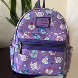 Alice In Wonderland Disney Loungefly Mini Backback