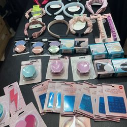 Headbands, Nail Files, Nail Stamp Plates( 39 Pics For $20 All)