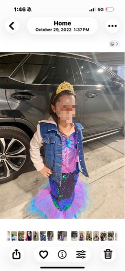 Mermaid kids Costume size 6