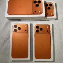Apple iPhone 17 Pro Max Orange Or 17 Pro Unlocked With Apple Receipt I Can Deliver 