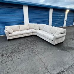 Havertys Biege L Sectional - Free delivery🚚