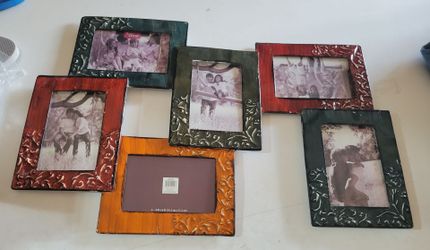 Metal/Glass Collage Picture Frame