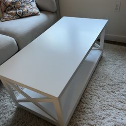 White Coffee Table