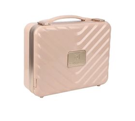 Travel Makeup Kit with 3-Color LED Mirror