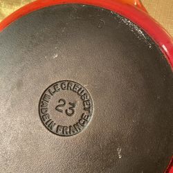 AUTHENTIC LE CRUESET PAN MADE IN FRANCE