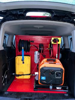 Ford transit para negocio de car detailing