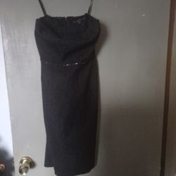 Dress Size 0 Black Very Good Condition 