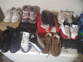 Mixed Lot of Kids Sneakers