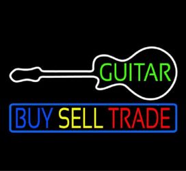 I buy, sell, and trade guitars!