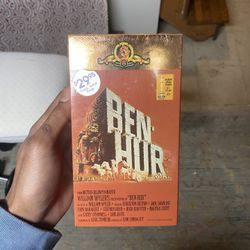 BEN HUR SEALED VHS TAPES 