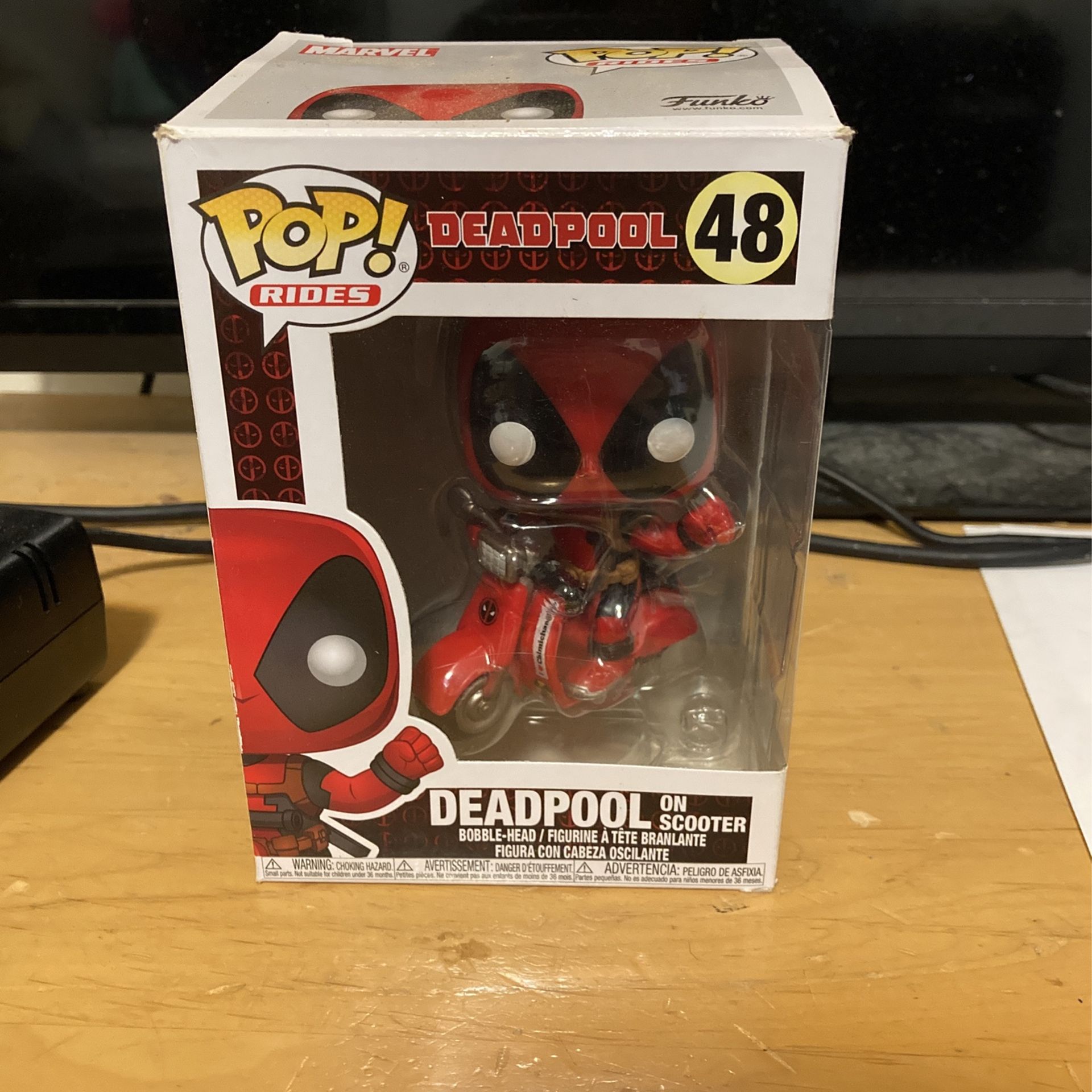 Deadpool On Scooter Funko Pop 48
