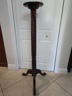 Elegant Wood Plant Stand