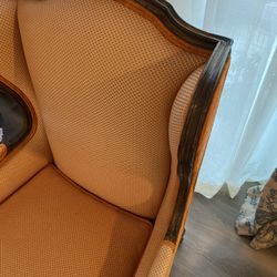 2 Armchairs Available Rate Fabric And Velvet With Piping 