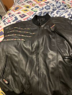 Men solbiato Leather jacket