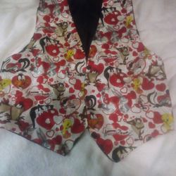 Valentine Day Vest Looney Tunes