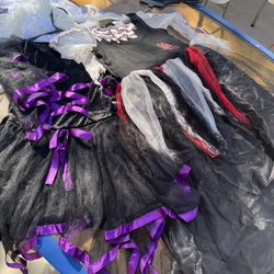 Costume Witch And Zombie Child 7-10