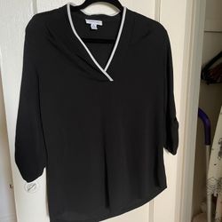 Black Blouse Calvin Klein 