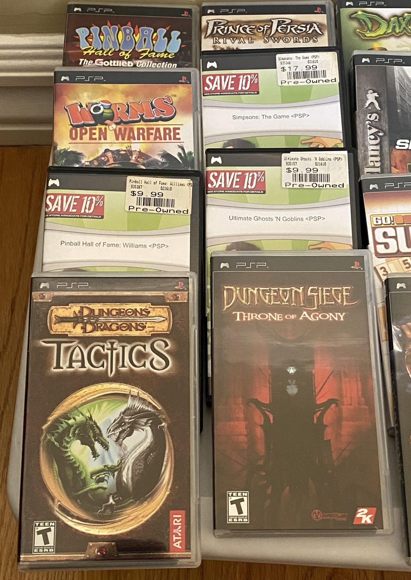 Sony PSP 1001 Movie & Game Bundle