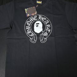 Bape X Chrome Heart Shirt