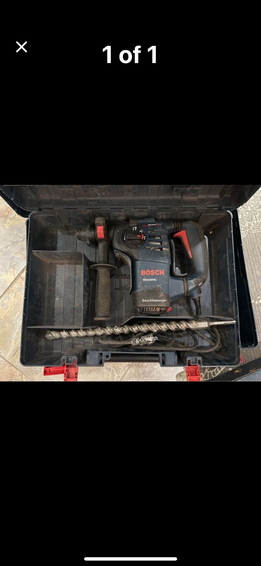 Bosch Rotary Hammer Drill and Bit - RH328VC