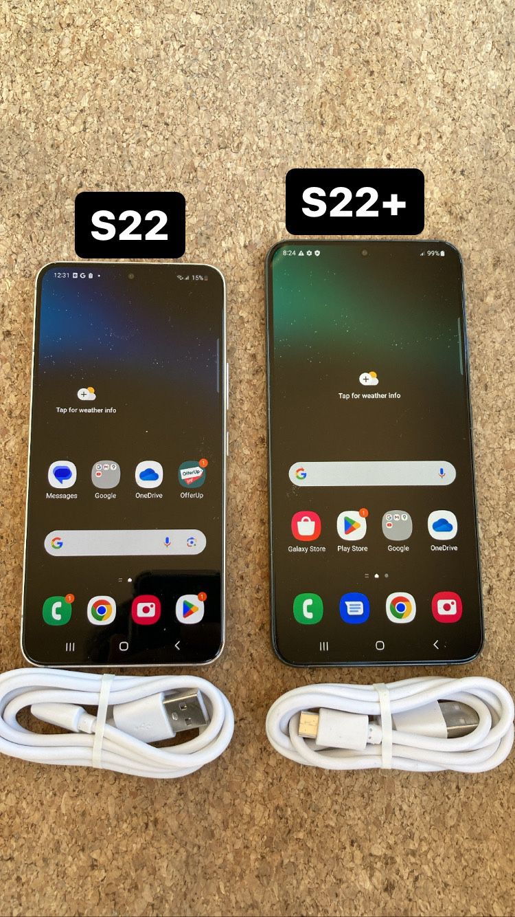 Samsung Galaxy S22. S22+ 5g. Like New And Unlocked! -No tax 