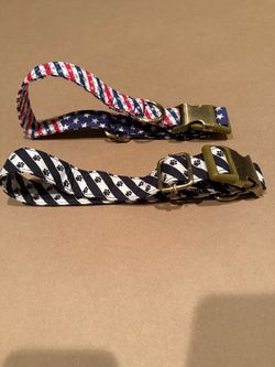 American Flag dog collar , $5.00 each