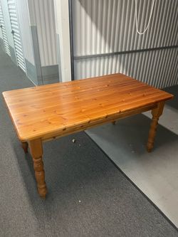 Solid Pine Dining Table