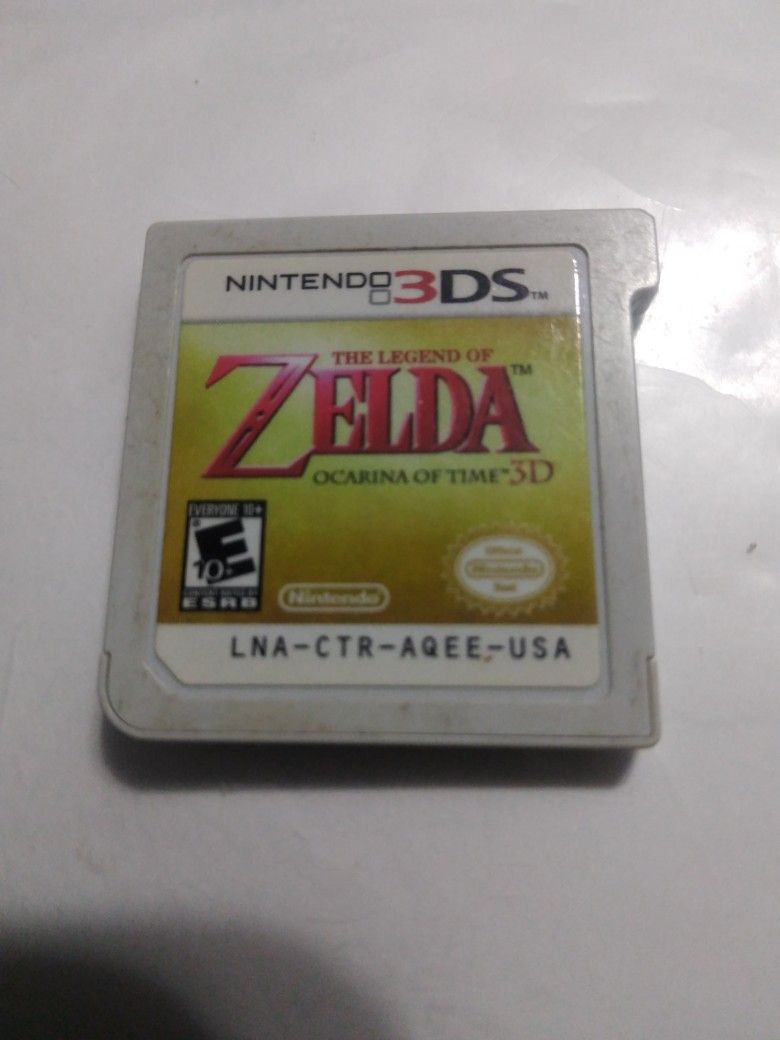 Nintendo 3DS Game The Legend Of Zelda Ocarina Of Time 3D Use